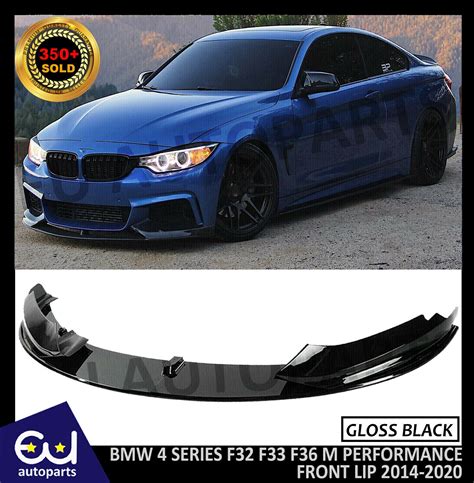 For Bmw F32 F33 F36 4 Series Front Splitter Lip M Performance 13 20 Gl