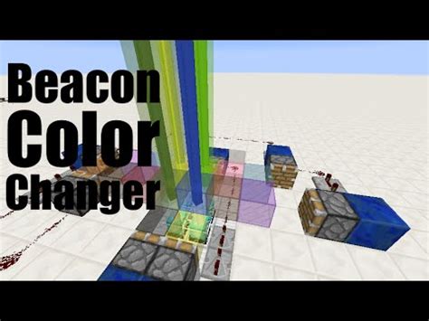 Minecraft Beacon Color Changer YouTube