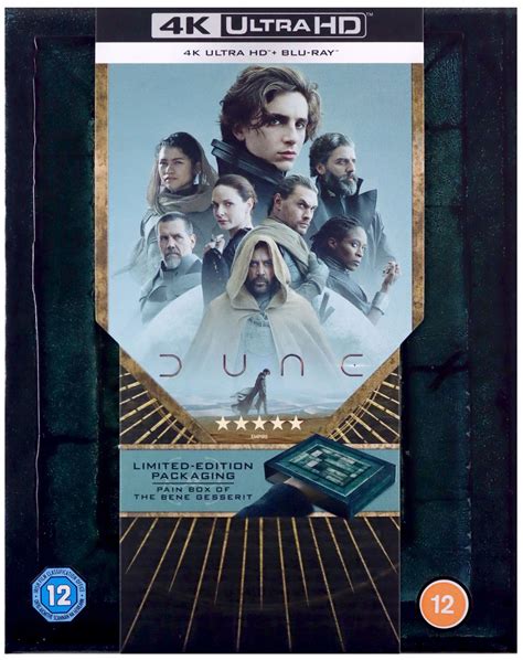 Купить DUNE PAIN BOX LIMITED STEELBOOK BLU RAY 4K BLU RAY