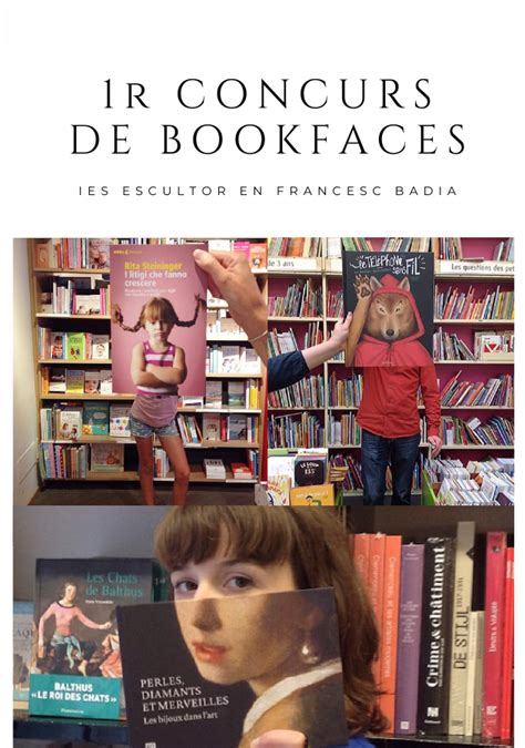 R Concurs De Bookfaces Ies Escultor En Francesc Badia Foios Val Ncia