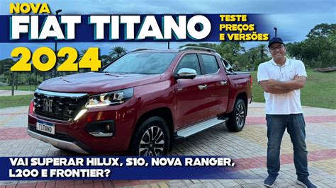 FIAT TITANO Lançamento oficial MELHOR NA TERRA DO QUE NO ASFALTO