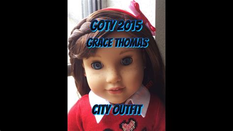 American Girl Goty Grace Thomas City Outfit Review Youtube