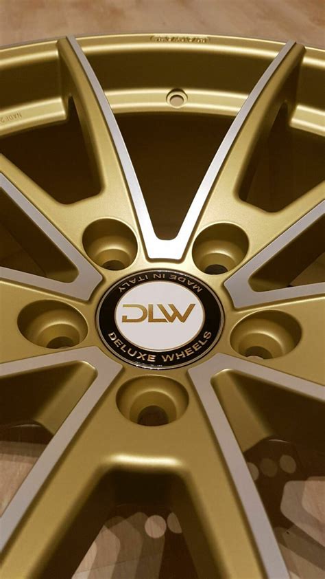 Etabeta Deluxe Wheels Manay K Gold Matt Konturen Poliert Tief Konkav 8 5x19 Et45 Lk 5x112 Neu