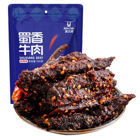 科尔沁 蜀香牛肉麻辣味500g 麻辣牛肉 手撕风干牛肉干蜀香休闲美食川味特产即食小吃零食大礼包量贩装 京东商城【降价监控 价格走势 历史价格