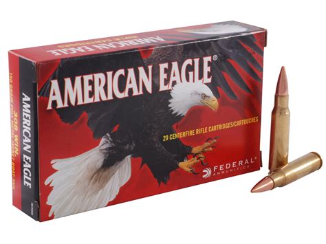 Federal American Eagle Ammo Winchester Grain Full Metal Jacket