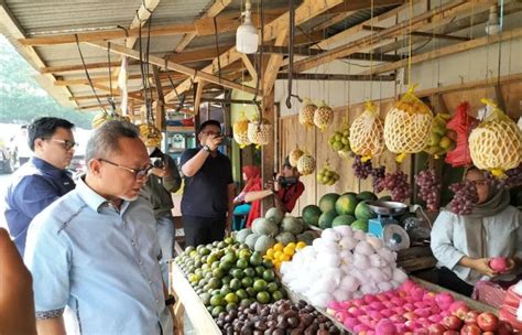 Sidak Mendag Zulhas Stabilitas Harga Dan Kebutuhan Pokok Di Pasar