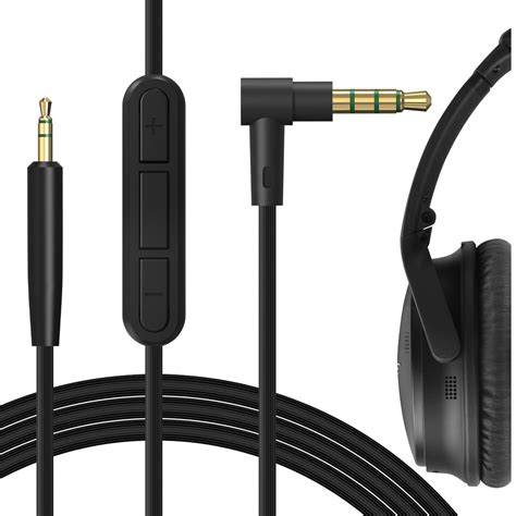 Buy Geekria QuickFit Audio Cable With Mic Compatible With Boses