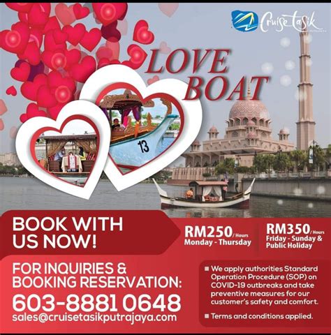 Harga Tiket Cruise Putrajaya Meghan Lane