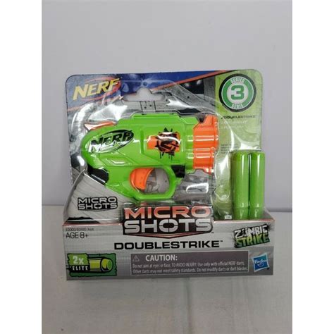 Nerf Toys Nerf Microshots Zombie Strike Doublestrike Blaster Poshmark