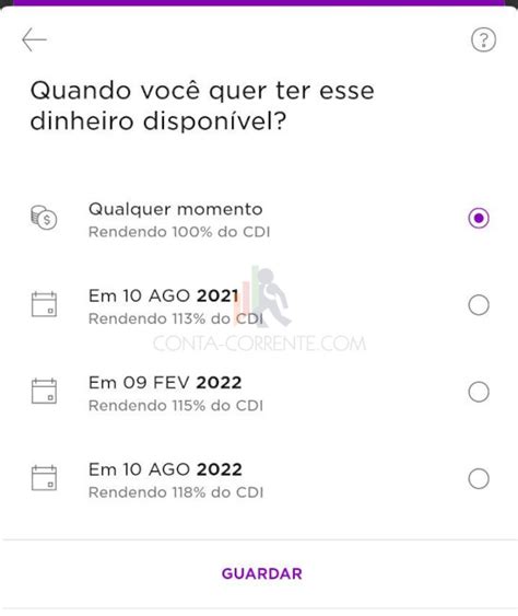 Nubank Lança Cdb De Até 2 Anos Com Rendimento De 118 Do Cdi Conta