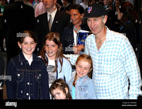 John mcenroe and family hi-res stock photography and images - Alamy