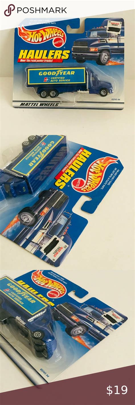 Hot Wheels Mattel Goodyear Haulers Semi Truck Hot Wheels Mattel Goodyear Haulers Condition