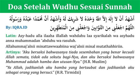 Doa Niat Wudhu Muhammadiyah Kutipan Persahabatan Terbaik Sahabat