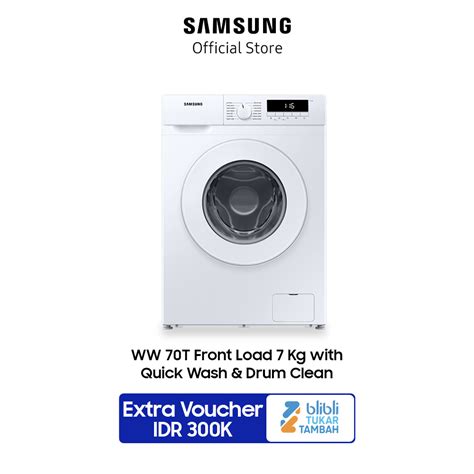 Jual Samsung Ww T Ww Se Mesin Cuci Front Loading Kg Quick Wash