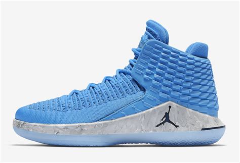 Air Jordan 32 “unc” Official Photos Sneakers Cartel