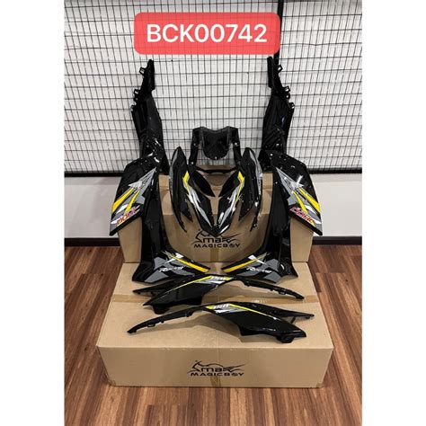 Rsx Rs X 150 Winner 5 Magic Boy Cover Set Yellow Black White