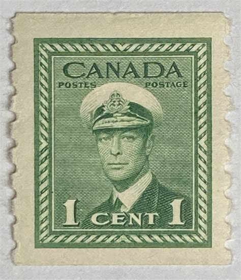 CANADA 1942 43 263 King George VI War Issue Coil MH Canada