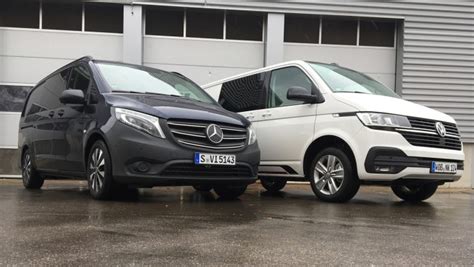 Vw Transporter Vs Mercedes Vito Im Test Das Ewige Duell Mit