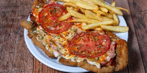 Receta Milanesa De Pollo A La Napolitana Sencilla Cocina Rico