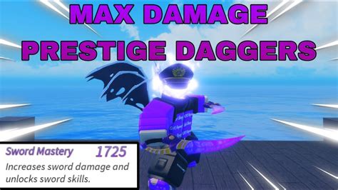 GPO Max Damage Prestige Firework Daggers YouTube