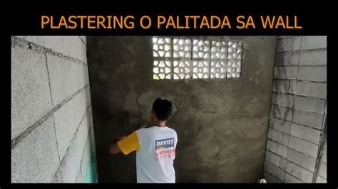 PAANO MAGCOMPUTE NG SEMENTO AT BUHANGIN SA PALITADA O PLASTERING HOW