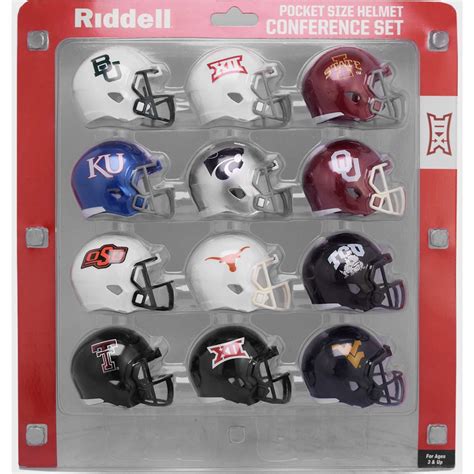 Pac 10 Traditional Pocket Pro Helmet Set Riddell Fan Shop