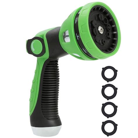 Dyiom Heavy Duty Pattern Thumb Control Garden Hose Spray Nozzle In