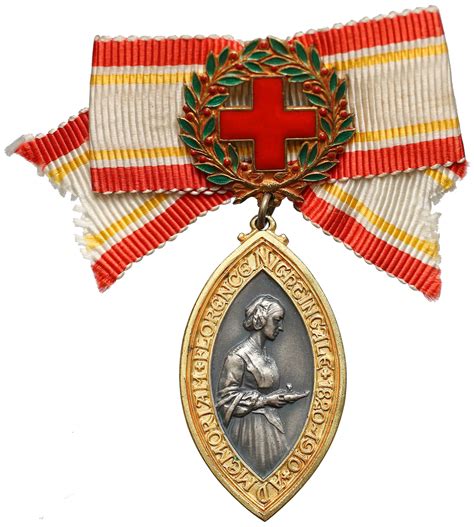 florence nightingale medal empress attends florence nightingale medal