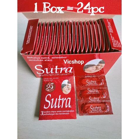 Jual Kondom Sutra Merah Gerigi Ok Plus Box Isi Pc Shopee Indonesia