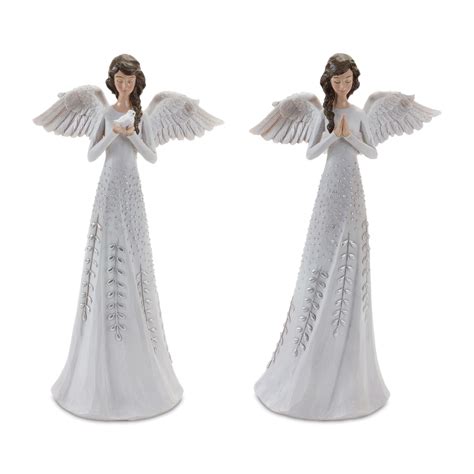 Melrose Set Of Angel Christmas Tabletop Figurines Michaels