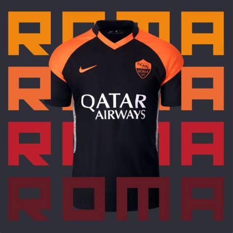 Roma Ecco La Terza Maglia Per La Stagione 2020 21 Foto Sportmediaset