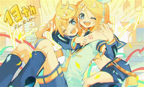 Kagamine Th Rin Y Len Kagamine Personajes De