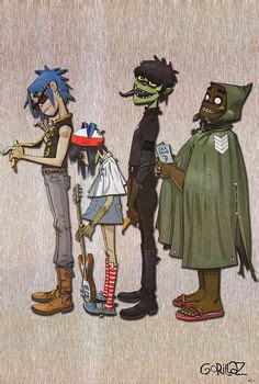 Ideias De Gorillaz Gorillaz Desenhos Aleat Rios Ilustra Es