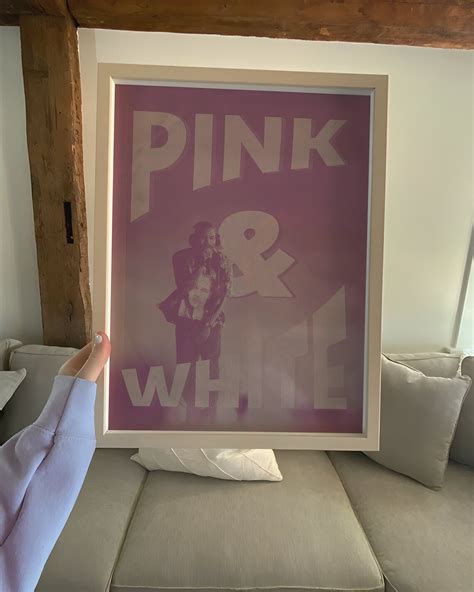 Frank Ocean Poster Pink And White Frank Ocean Poster Frank Ocean Art