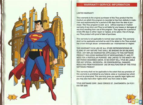 Superman The New Superman Adventures Vgdb Vídeo Game Data Base