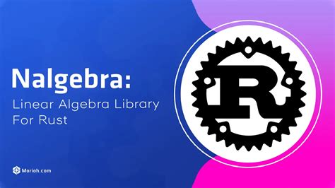 Nalgebra Linear Algebra Library For Rust