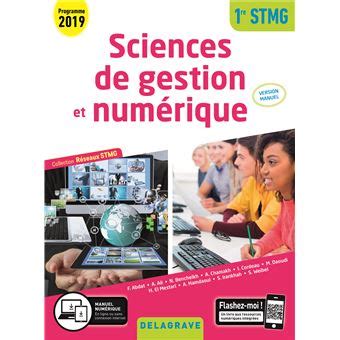 Sciences de gestion et numérique 1re STMG Pochette de l élève broché