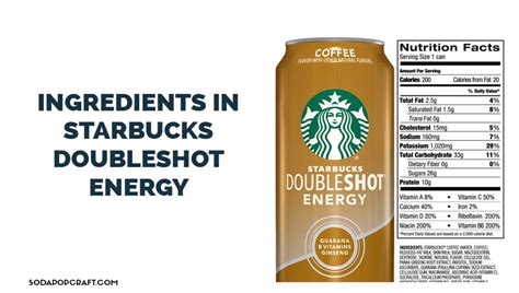 Caffeine In Starbucks Doubleshot Energy