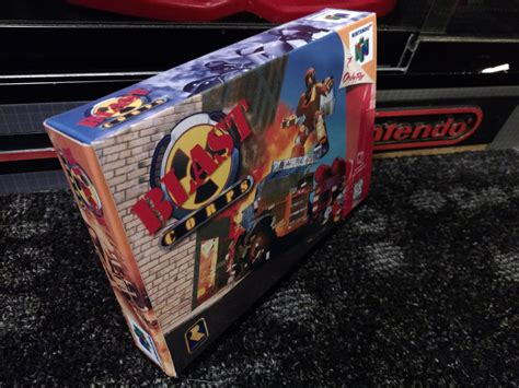 Blast Corps N64 boxBox My Games! Reproduction game boxes