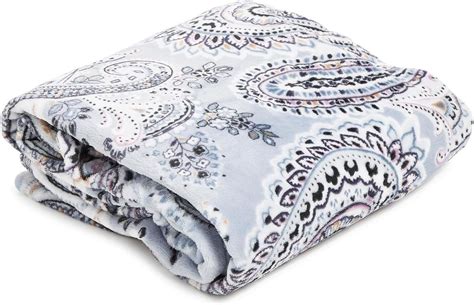 Vera Bradley Women S Fleece Plush Throw Blanket X Soft Sky