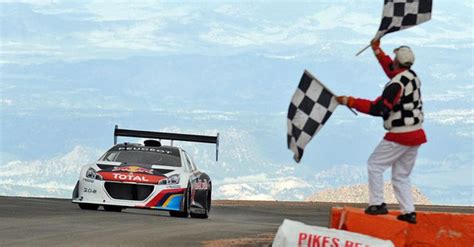 Pikes Peak Loeb Pulv Rise Le Record De La Course Vers Les Nuages Vid O