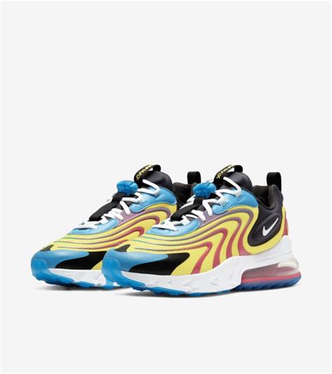 Air Max 270 React Eng Laser Blue White Release Date Nike Snkrs Id