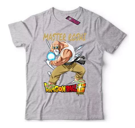 Remera Master Roshi Dragon Ball Super Anime Dbb Dtg En Venta En Mar