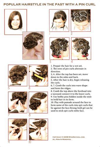 Pin Curls Long Hair Tutorial Syble Faulk