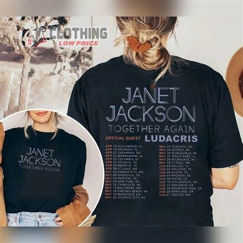 Janet Jackson Together Again Tour Setlist Merch Together Again