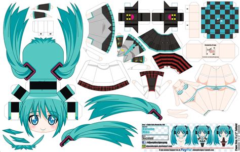 Printable Paper Crafts Anime