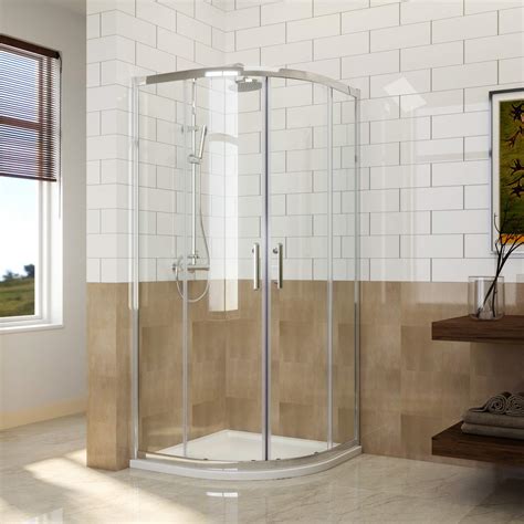 Buy Elegant 900 X 900 Mm Quadrant Shower Enclosure 6mm Easy Clean Glass