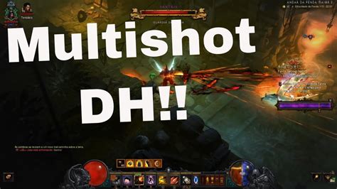 Diablo 3 Season 21 Demon Hunter Multishot Solo Build Tiro Múltiplo Jubabrtv Youtube