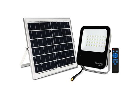 Led Solar Floodlight W W W Daylight Lighting