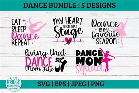 Dance Svg Bundle Dance Mom Svg Ballet Dance Mom Squad